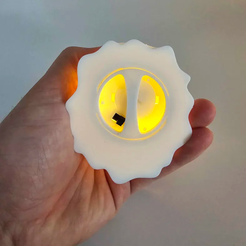 Set of 4 Desktop Tea Light Ghosts