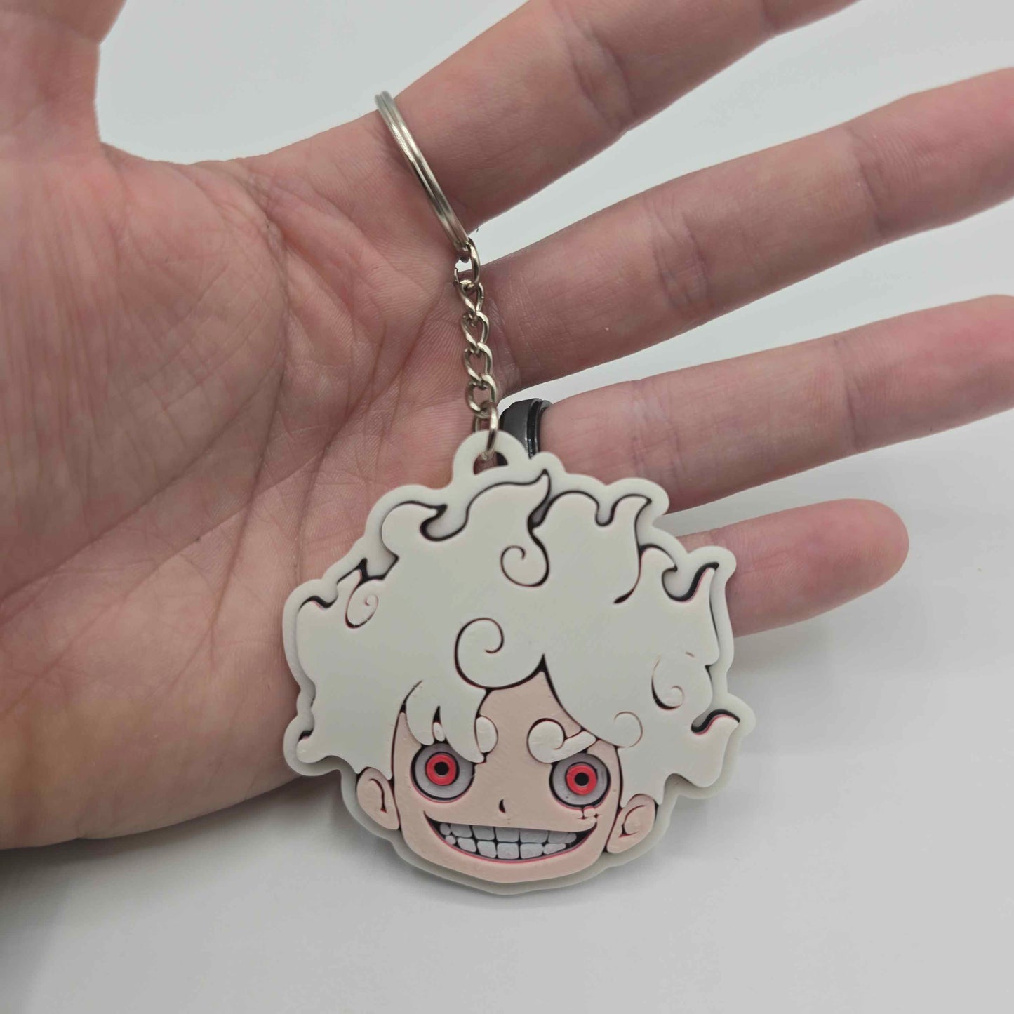 Gear 5 Luffy Keychain
