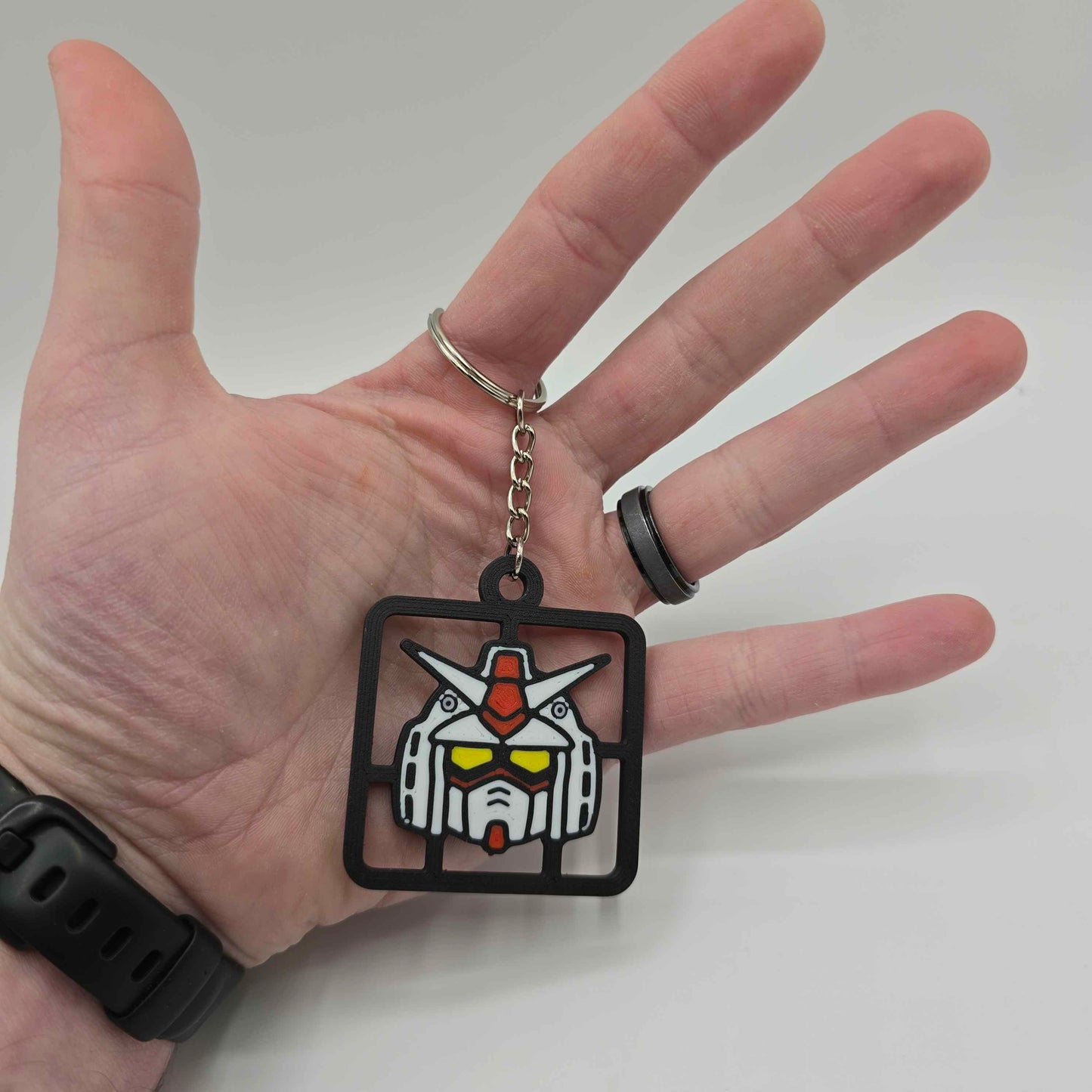 Gundam Head Runner Kit Keychain