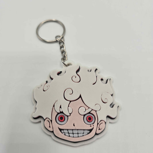 Gear 5 Luffy Keychain