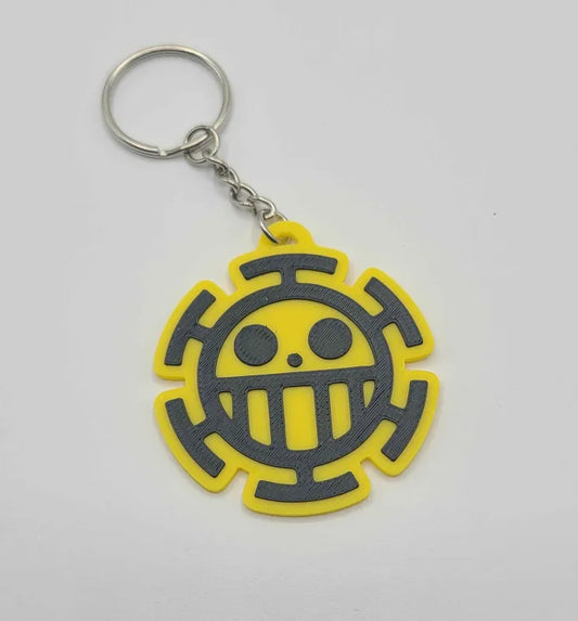 Heart Pirates Jolly Roger Keychain