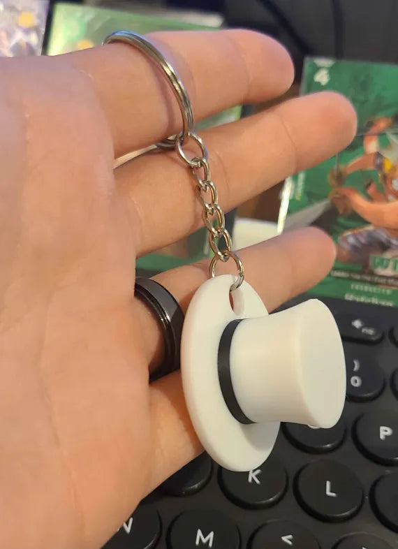 Rob Lucci Hat Keychain